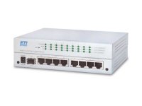 KTI KGS-810F-LXLC-20 /B 8-Port Gigabit Switch mit SFP SM...